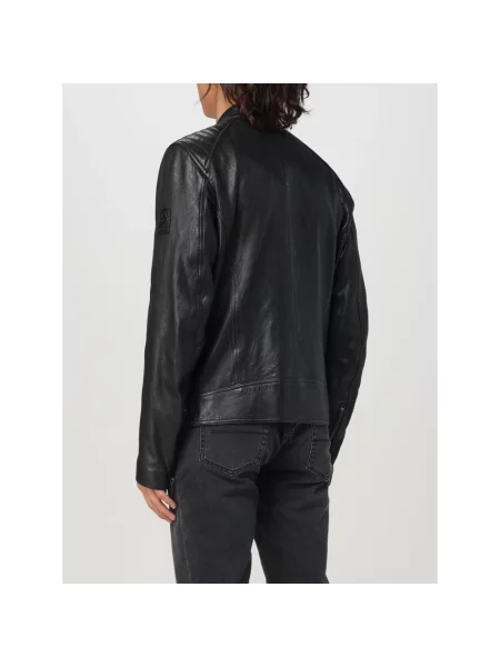 Kurtka skórzana Belstaff czarna