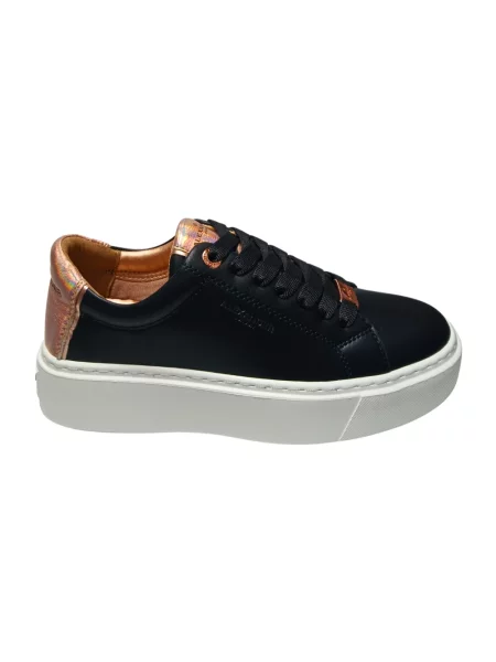 Sneakersy Alexander Smith skórzane czarne