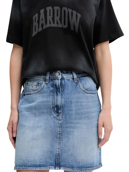 Tommy Jeans Fustă albastru denim negru