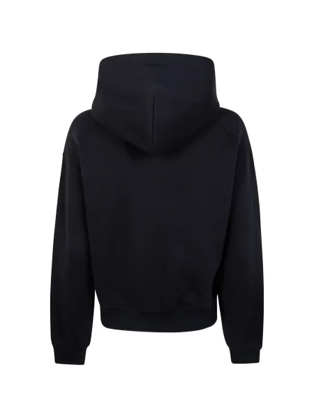 Суичър с качулка Fear Of God Essentials с принт черно