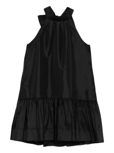 Mini ruha Simkhai nyakkendővel fekete