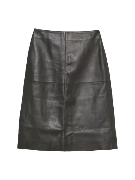 Spódnica skórzana Soeur szara