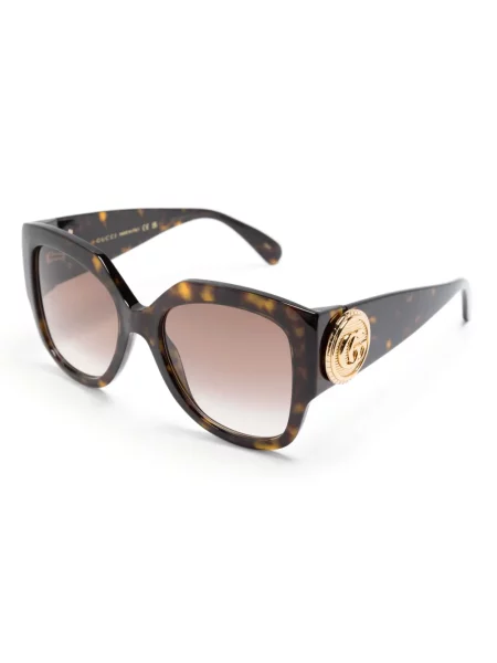 Saulės akiniai Gucci Eyewear ruda