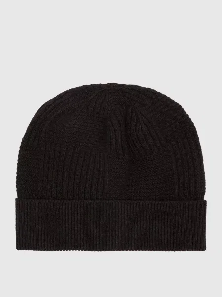 Шапка з вовни та кашеміру Bottega Veneta коричнева