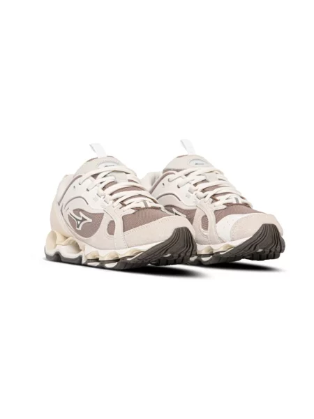 Sneakersy Mizuno zamszowe beżowe