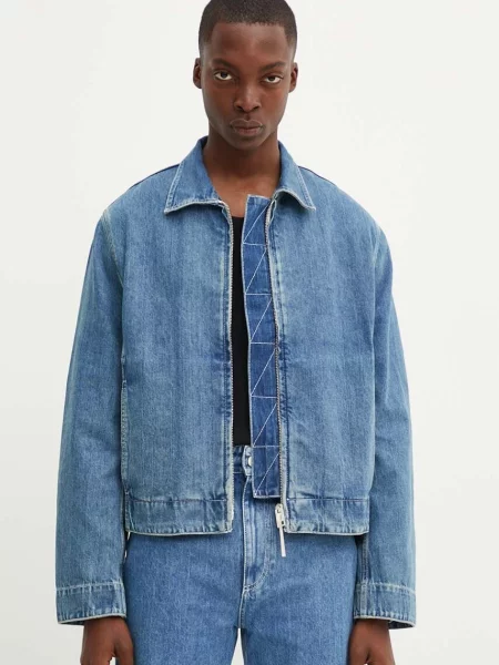 Sunnei geacă din denim albastru