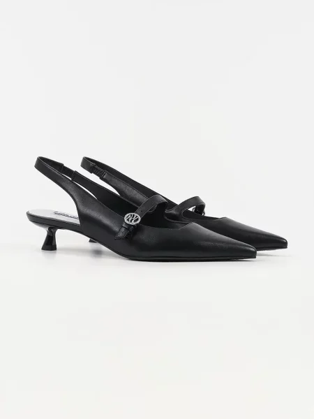 Кожаные туфли Karl Lagerfeld черные