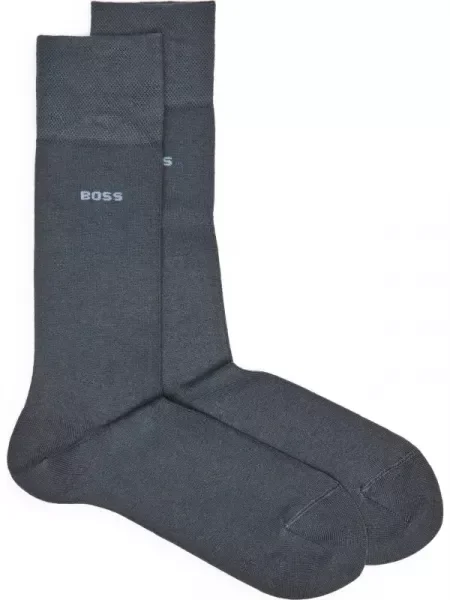BOSS BLACK Șosete 2P RS VI Bamboo negru