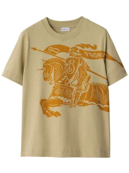 Tricou Burberry cu imagine cu decolteu rotund
