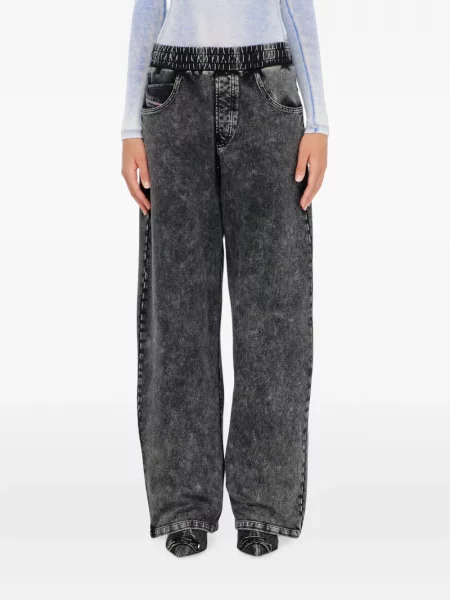 Pantaloni sport Diesel gri