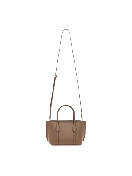 Shopperka Tory Burch brązowa