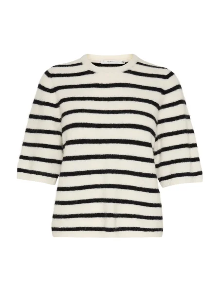 Gestuz Pulover AlphaGZ bej deschis negru