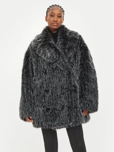 MICHAEL Michael Kors Futro Oversize szary
