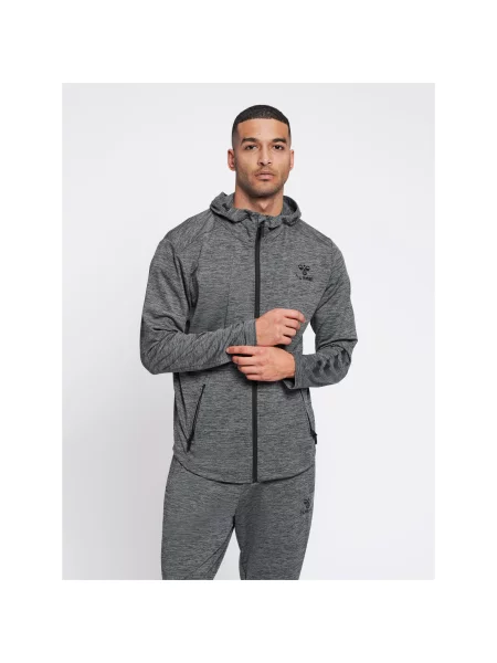 Kurtka Hummel zip Aston szara