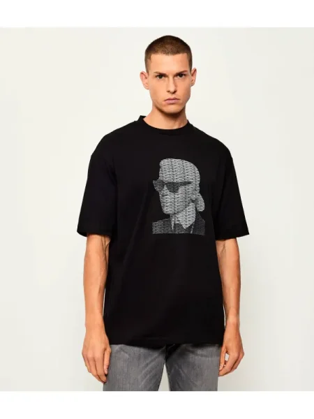 Karl Lagerfeld Tricou negru
