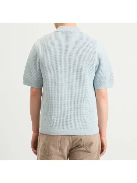 Koszulka polo Drole De Monsieur niebieska