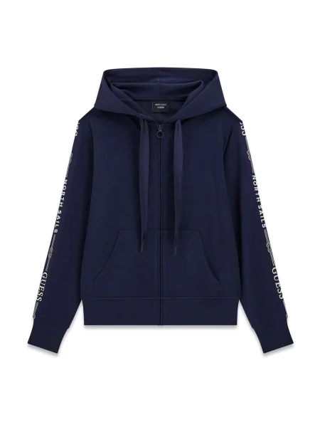 GUESS Hanorac închis albastru