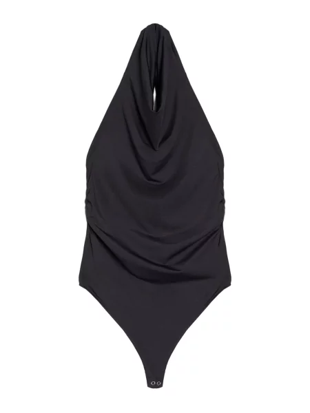 Bershka Bodi majica antracit