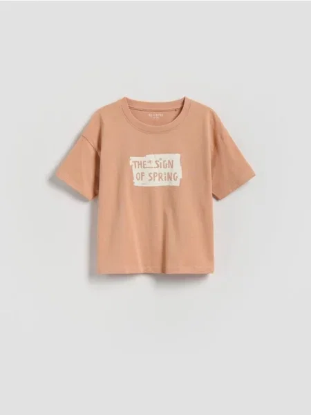 Reserved Tricou din arămiu