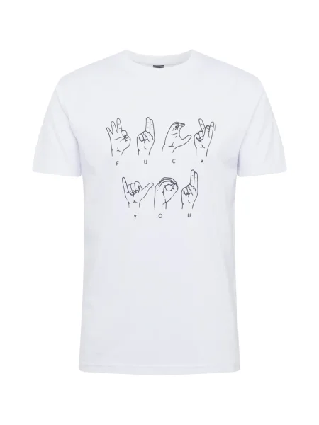 Tricou Mister Tee alb