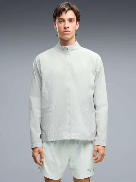 Ветровка Puma зеленая