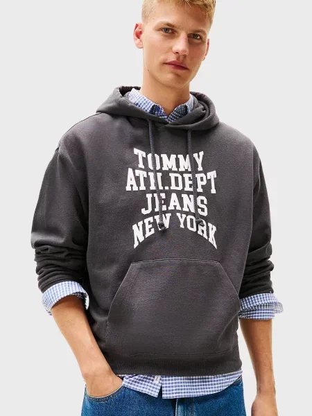 Толстовка Tommy Jeans серая