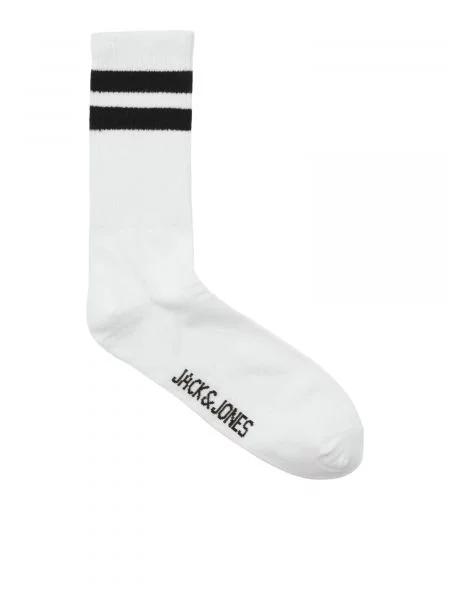 JACK & JONES Șosete TRAVIS negru alb