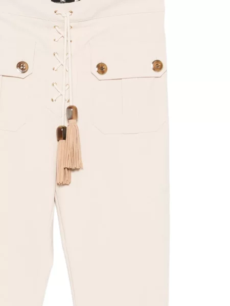 Pantaloni Elisabetta Franchi cu cordon