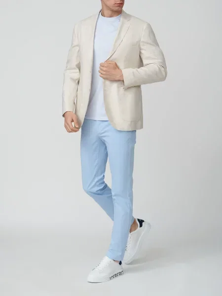 Брюки Hackett London голубые