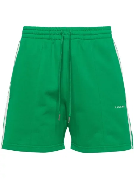 Pantaloni scurți P.a.r.o.s.h. din jerseu verde