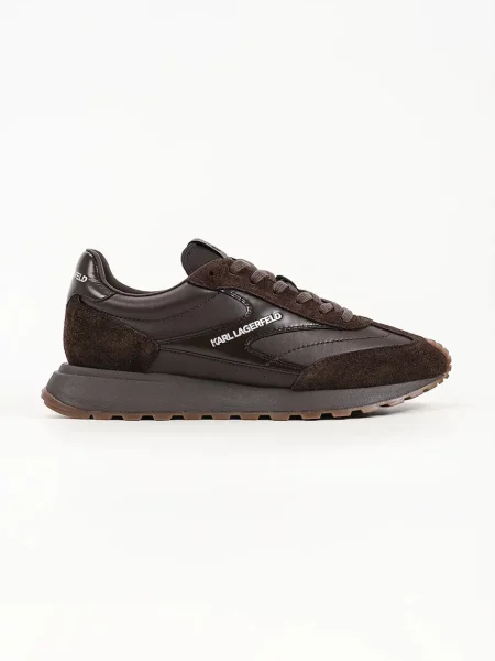 Karl Lagerfeld Kairo sneakers pentru bărbați din piele negru