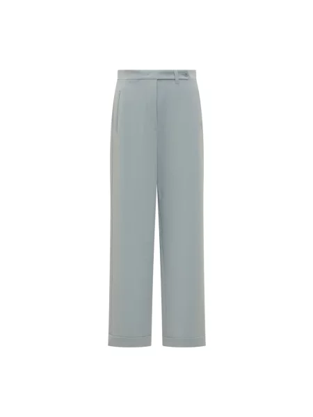 Spodnie palazzo Emporio Armani niebieskie