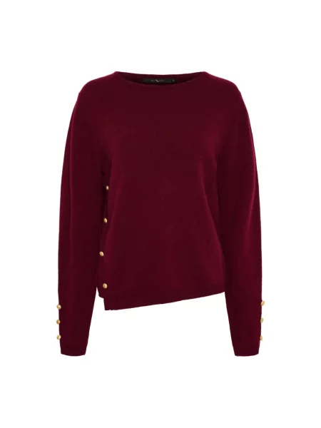 Sweter Btfcph z kaszmiru czerwony
