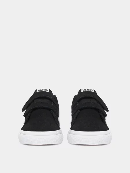 Шкіряні Дитячі Кеди низькі Vans VERO LS V чорний