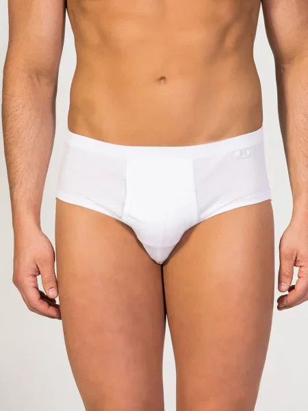 Zd ZERO DEFECTS Slip Brummel Mercerized Cotton' alb