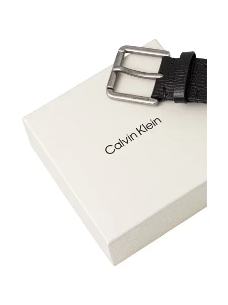 Calvin Klein Remen Casual Roller Buckle crna