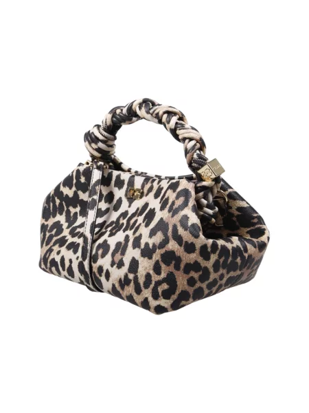 Torebka crossbody Ganni brązowa