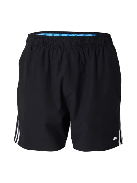 ELLESSE Παντελόνι φόρμας Dremonte μαύρο λευκό