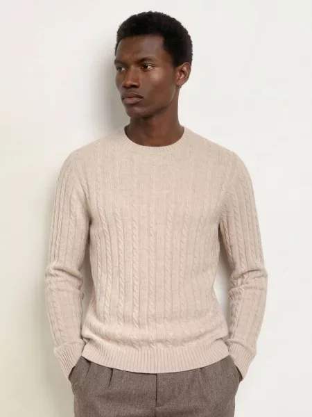 Profuomo Sweter beige beżowy