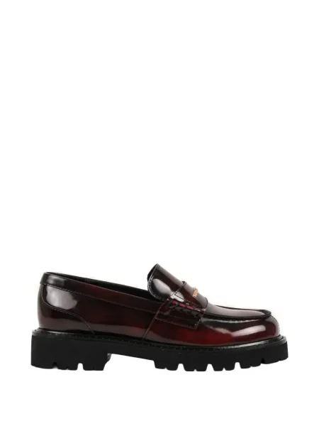 Pantofi loafer Karl Lagerfeld din piele roșu
