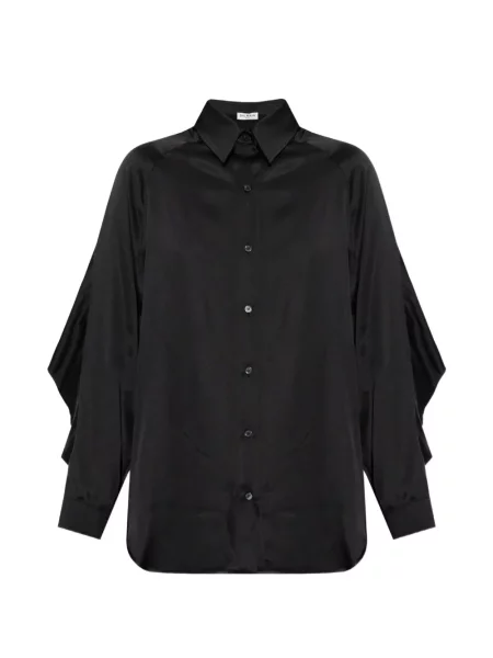 Cămașă Balmain de mătase negru