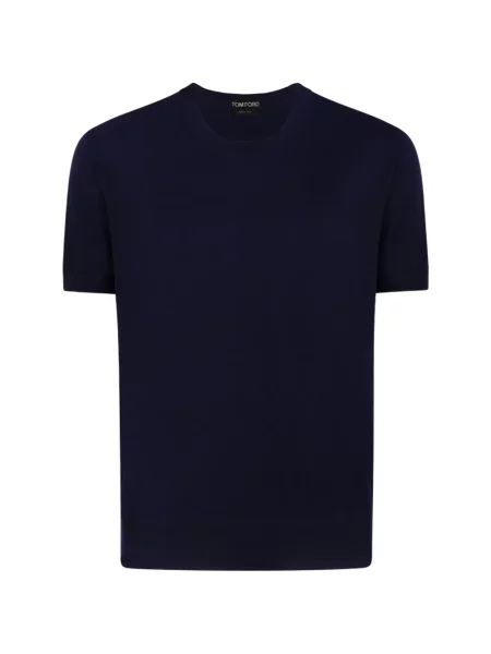 Tricou Tom Ford scurt albastru