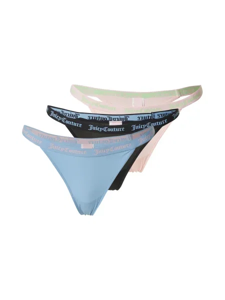 Juicy Couture Set tanga gaćica﻿ Šarena crna