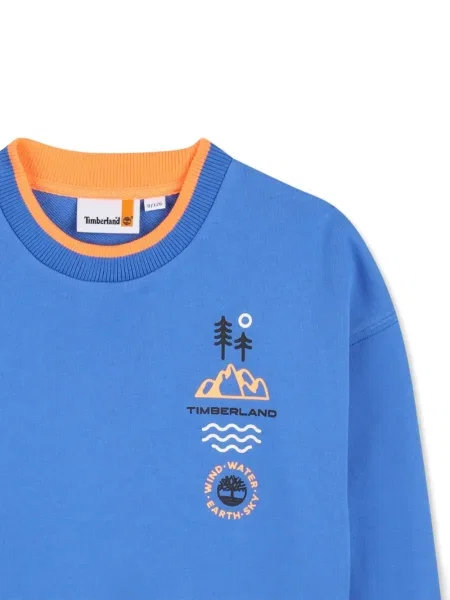 Bluza dziecięca Timberland niebieska