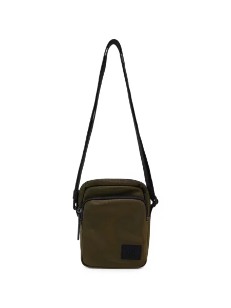 Geantă crossbody Boss cu autograf verde
