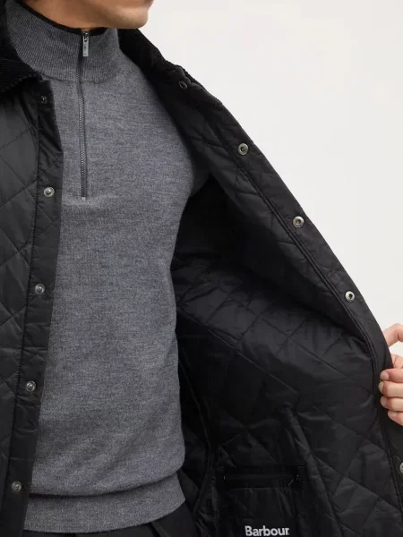 Куртка Barbour le Quilt демісезонна чорний