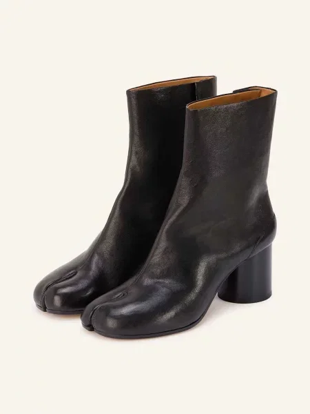 Maison Margiela Botki Tabi schwarz czarne