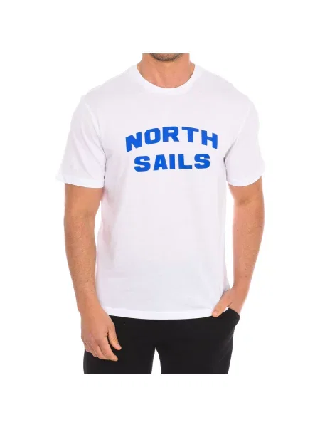 Tricou North Sails alb