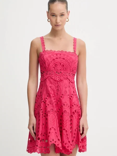 Charo Ruiz Ibiza sukienka Zeph różowa