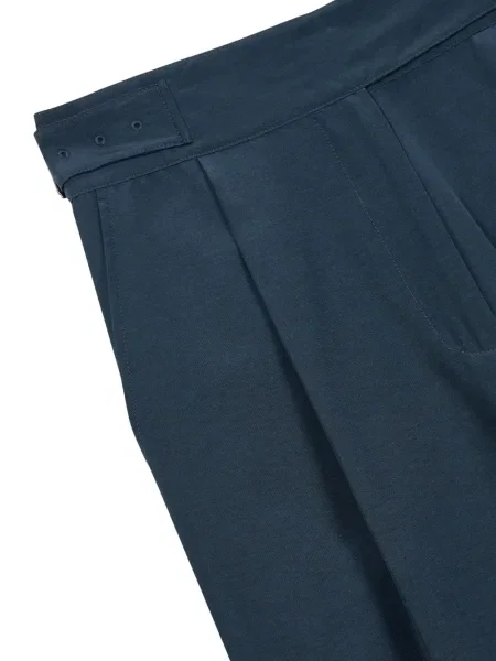 Pantaloni Studio Tomboy plisate verde